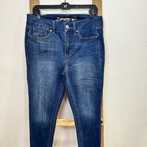 Seven7 Dark Blue Skinny Jeans